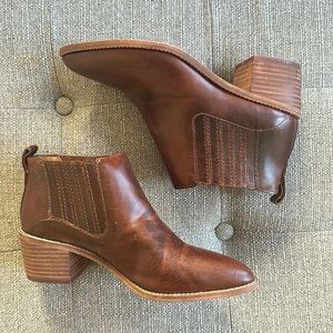 Madewell bonham booties NEW